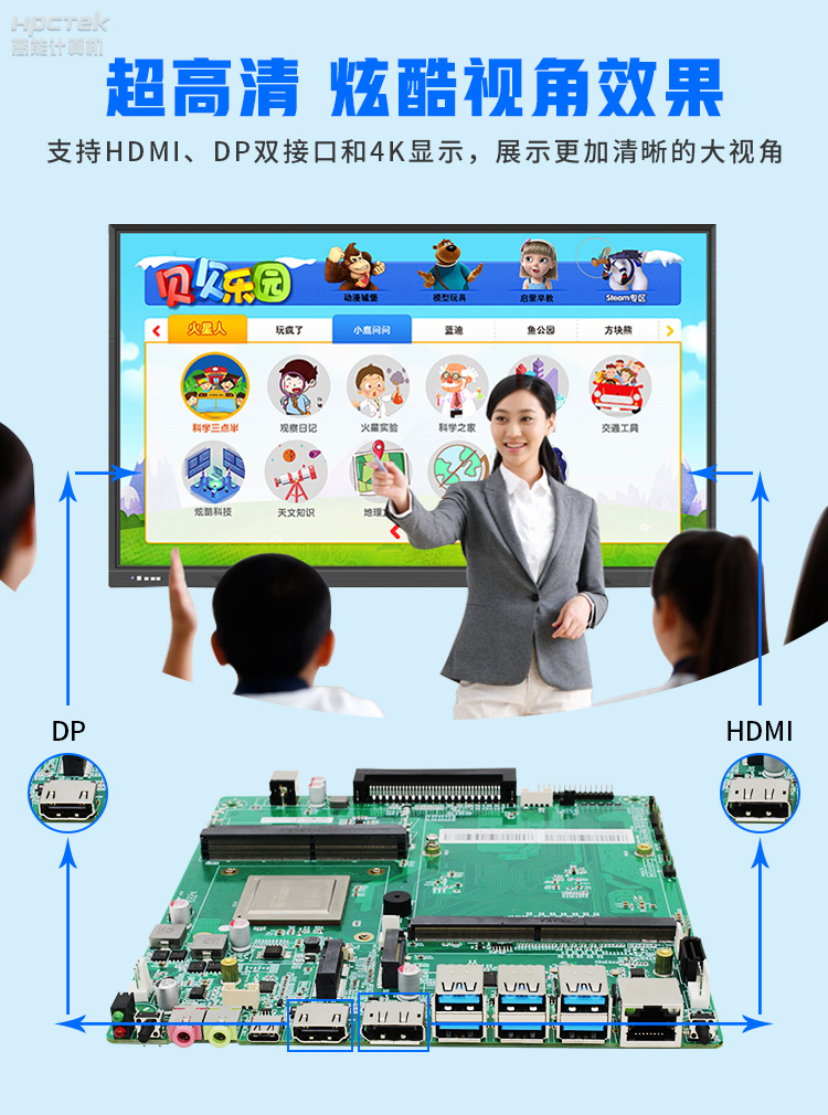 【高能计算机新品发布】飞腾D2000国产OPS主板，让教育设备智慧融合！(图5)